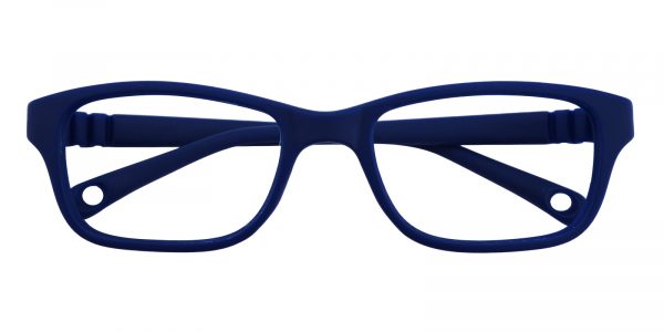Kid's Rectangle Eyeglasses Full Frame TR90 Blue - FP1595