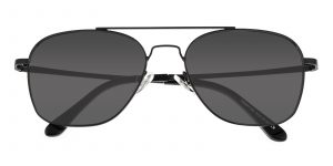 Men's Aviator Sunglasses Full Frame Metal Black - SUP0680