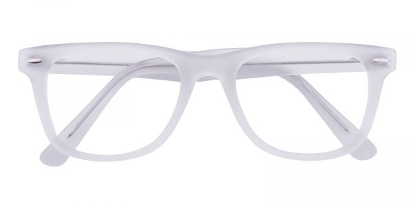 Unisex Classic Wayframe Eyeglasses Full Frame Plastic Crystal - FP1737