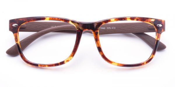 Unisex Classic Wayframe Eyeglasses Full Frame TR90 Tortoise - FP1465