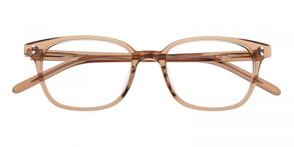 Women's Classic Wayframe Eyeglasses Full Frame Plastic Brown - FZ1319