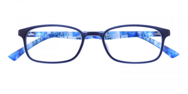Women's Rectangle Eyeglasses Full Frame TR90 Blue - FP1614