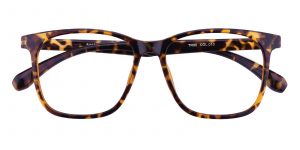 Women's Rectangle Eyeglasses Full Frame TR90 Tortoise - FP1643