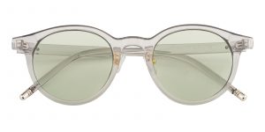 Women's Round Sunglasses Full Frame Plastic Gray - SUP0699