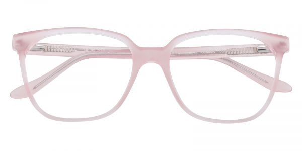 Women's Square Eyeglasses Full Frame Plastic Pink - FZ1094