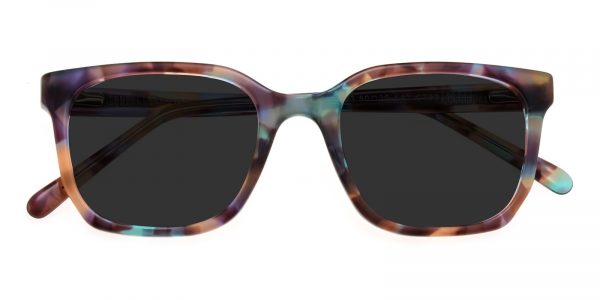 Women's Square Sunglasses Full Frame Plastic Multicolor - SUP0652