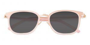 Women's Square Sunglasses Full Frame Plastic Pink - SUP0689